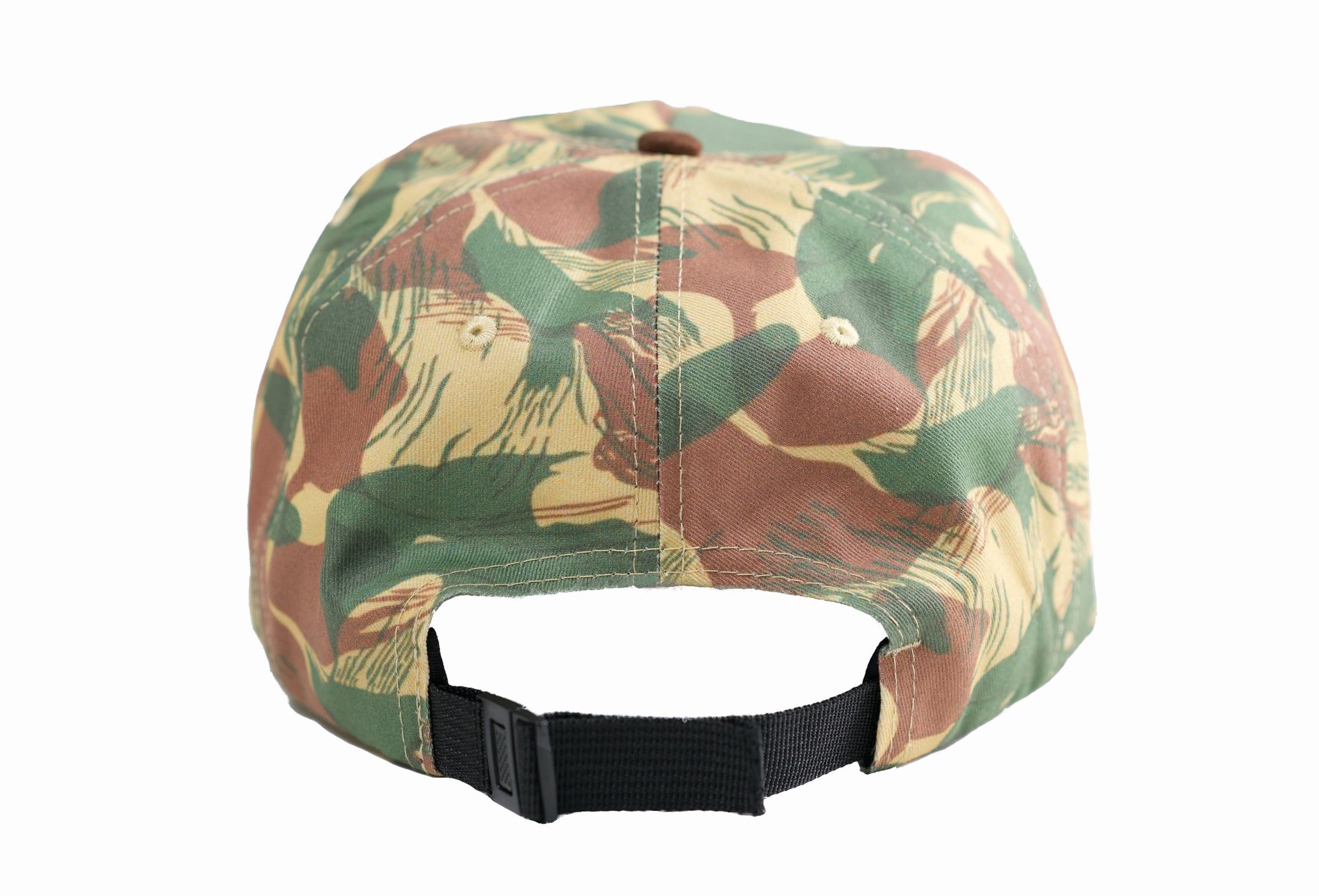 Buffalo Patch Strapback Vintage Camo Rope Hat, Trucker Hat - Old